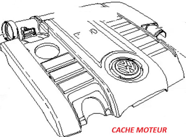 3 – CACHE MOTEUR /P01
