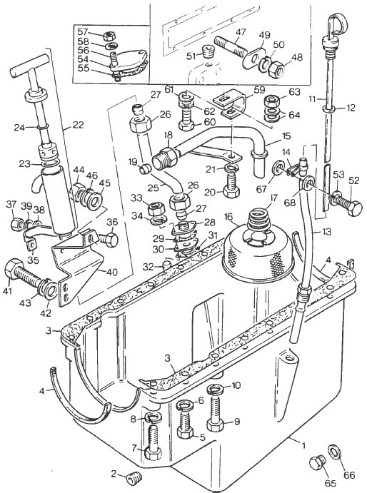 Perkins 4108 – Carter d&rsquo;huile