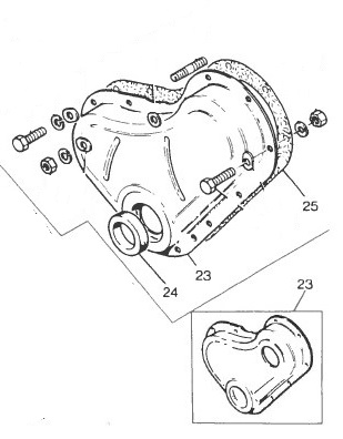Perkins 4108 – Carter de distribution et Arbres à Cames