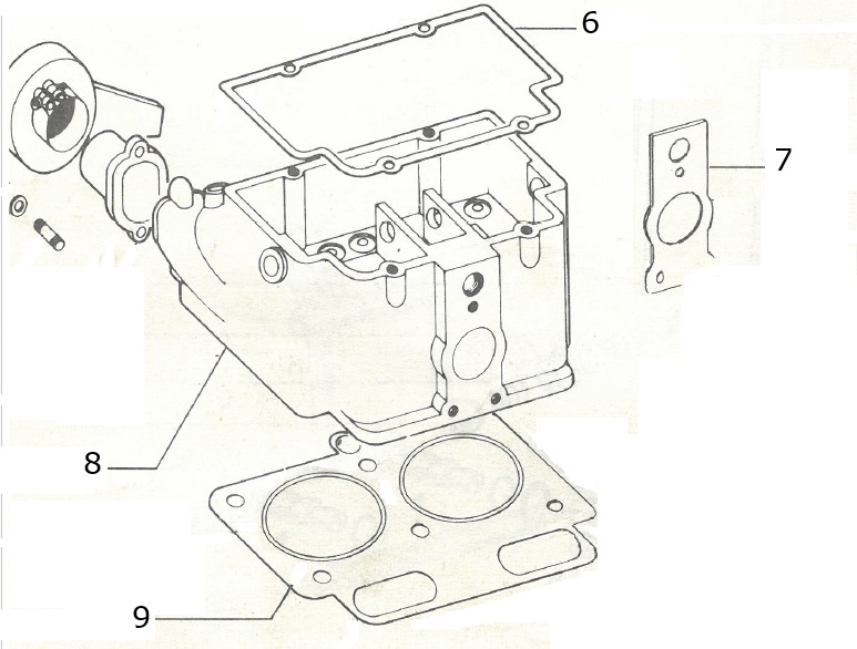 RENAULT MARINE COUACH RC16D- Haut moteur
